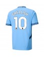 Manchester City Jack Grealish #10 Domácí Dres 2024-25 Krátký Rukáv